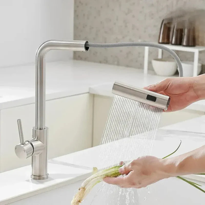 Torneira Cascata Flexível Multifuncional para Cozinha - WISP