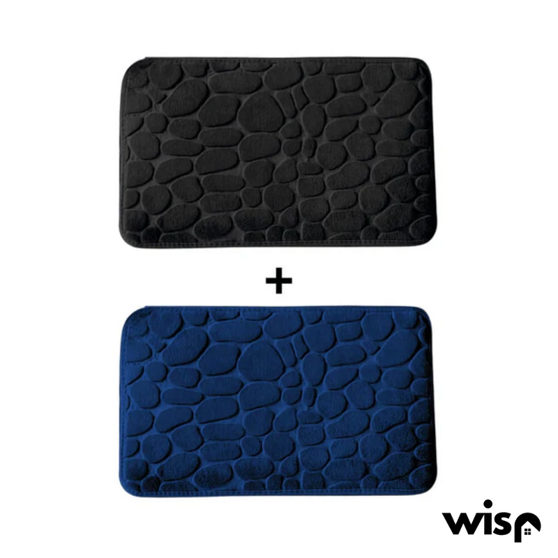 PAGUE 1 LEVE 2 - Tapete para Banheiro Antiderrapante Wisp™ + Brinde Exclusivo