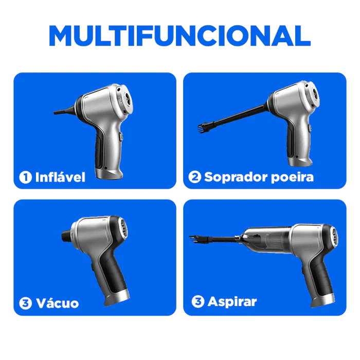 CleanMax® O Aspirador Portátil Sem Fio! + 5 BRINDES 🎁