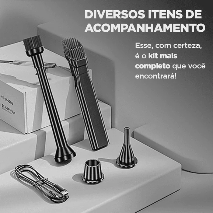 CleanMax® O Aspirador Portátil Sem Fio! + 5 BRINDES 🎁